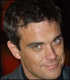 Robbie Williams pe podium
